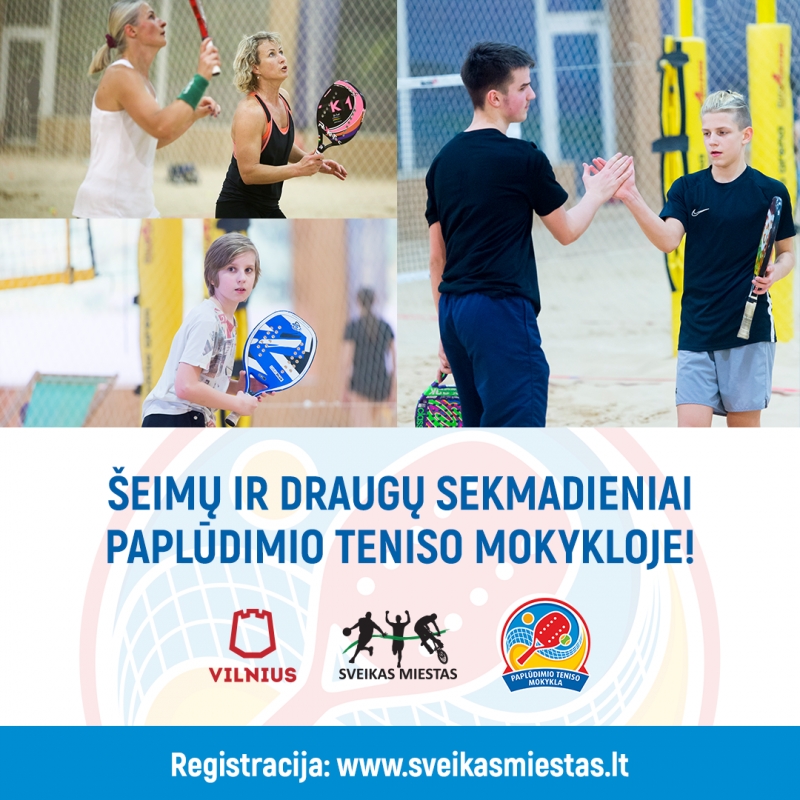 Nemokamos paplūdimio teniso pamokos