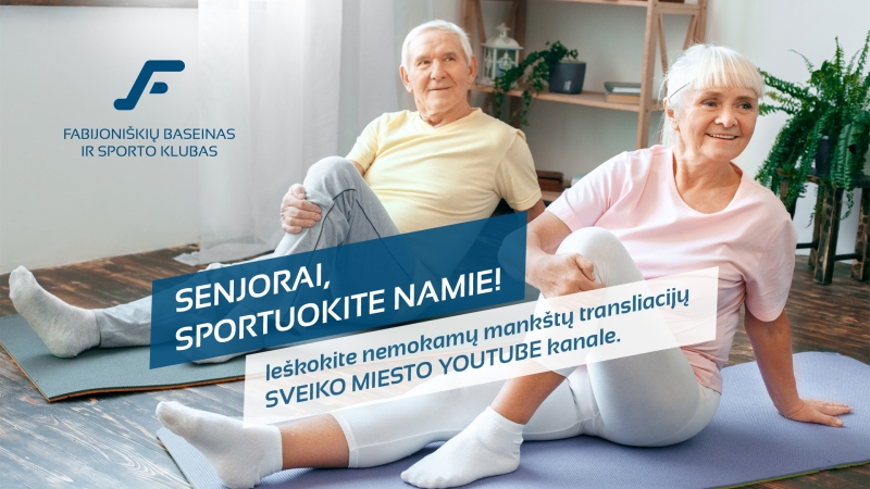 Nemokamos online mankštos senjorams